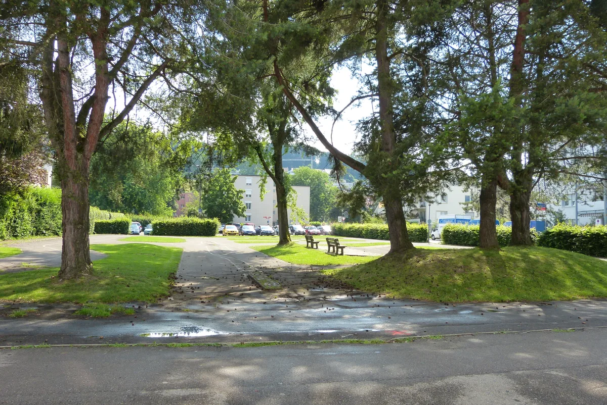 Ein Verkehrsgarten